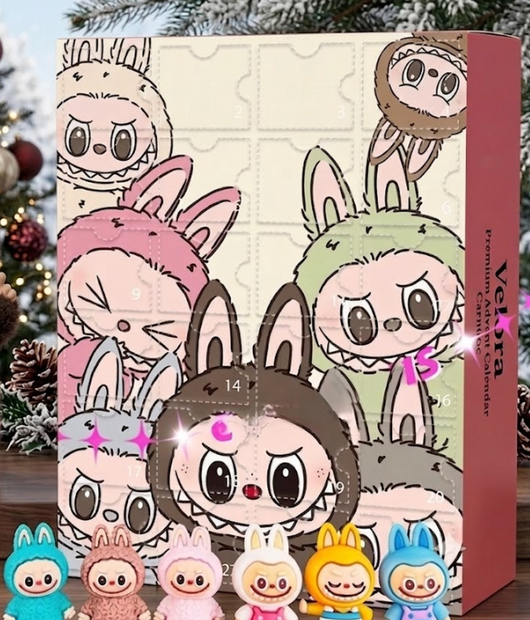 Whimsical Monster Christmas Calendar