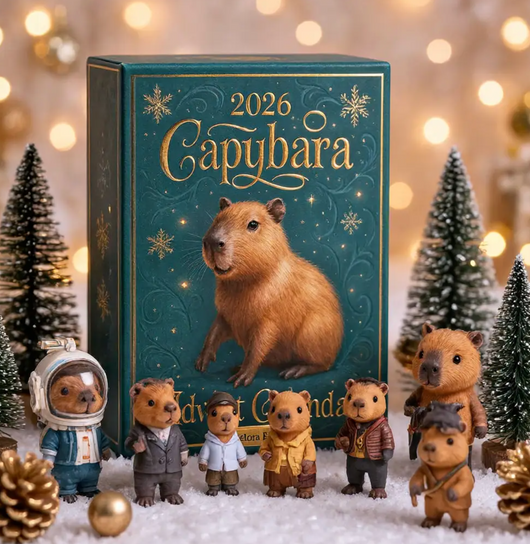 Capybar - Cuddly Capybara Holiday Countdown